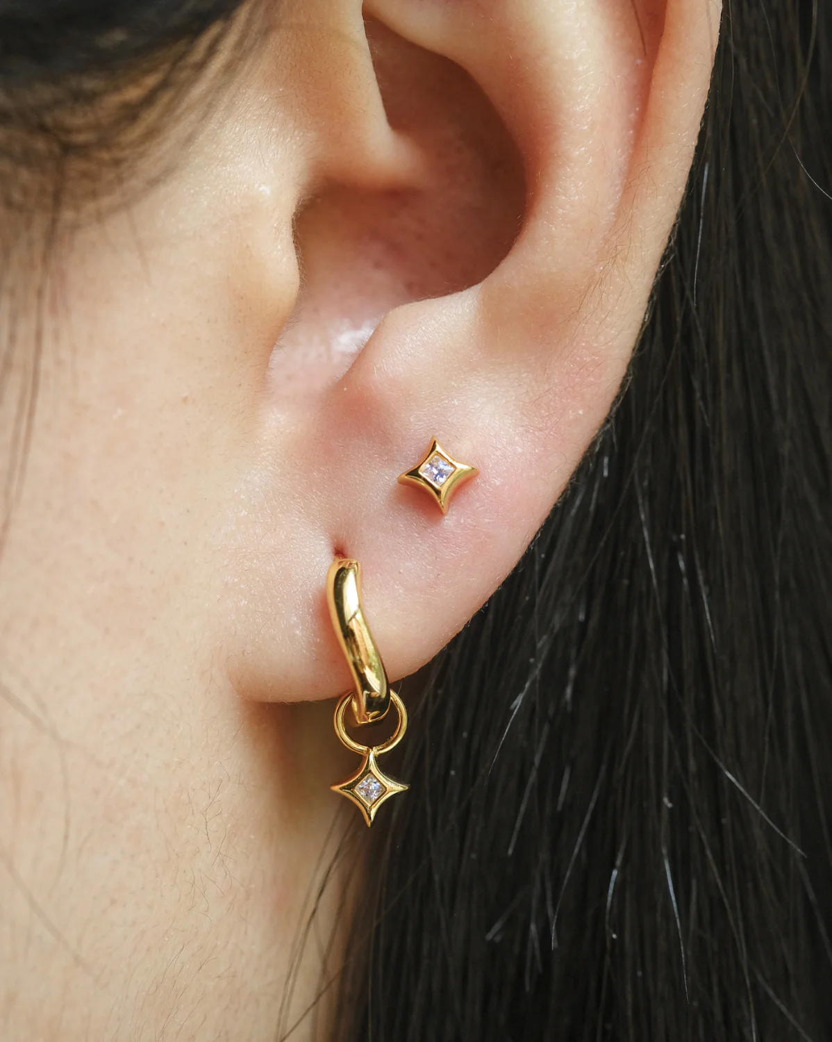 Sparkle Piercing -Alexandrite CZ (June) - Image 2