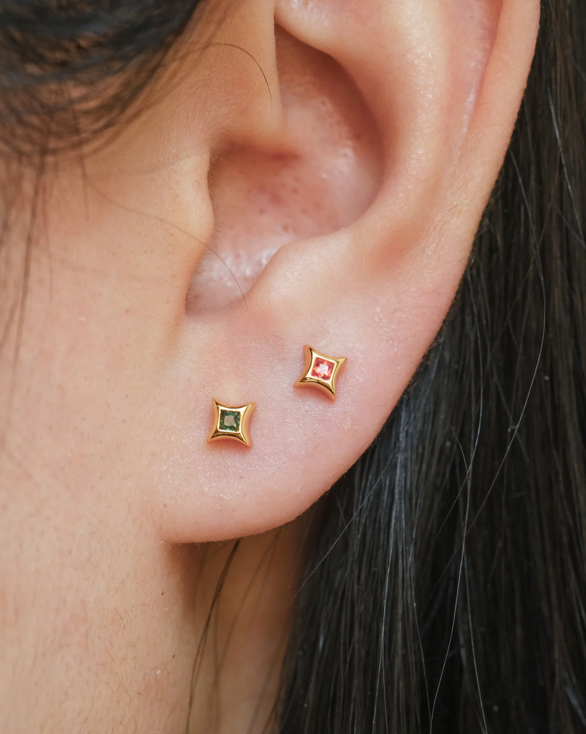 Sparkle Piercing - Garnet CZ (January) - Image 5