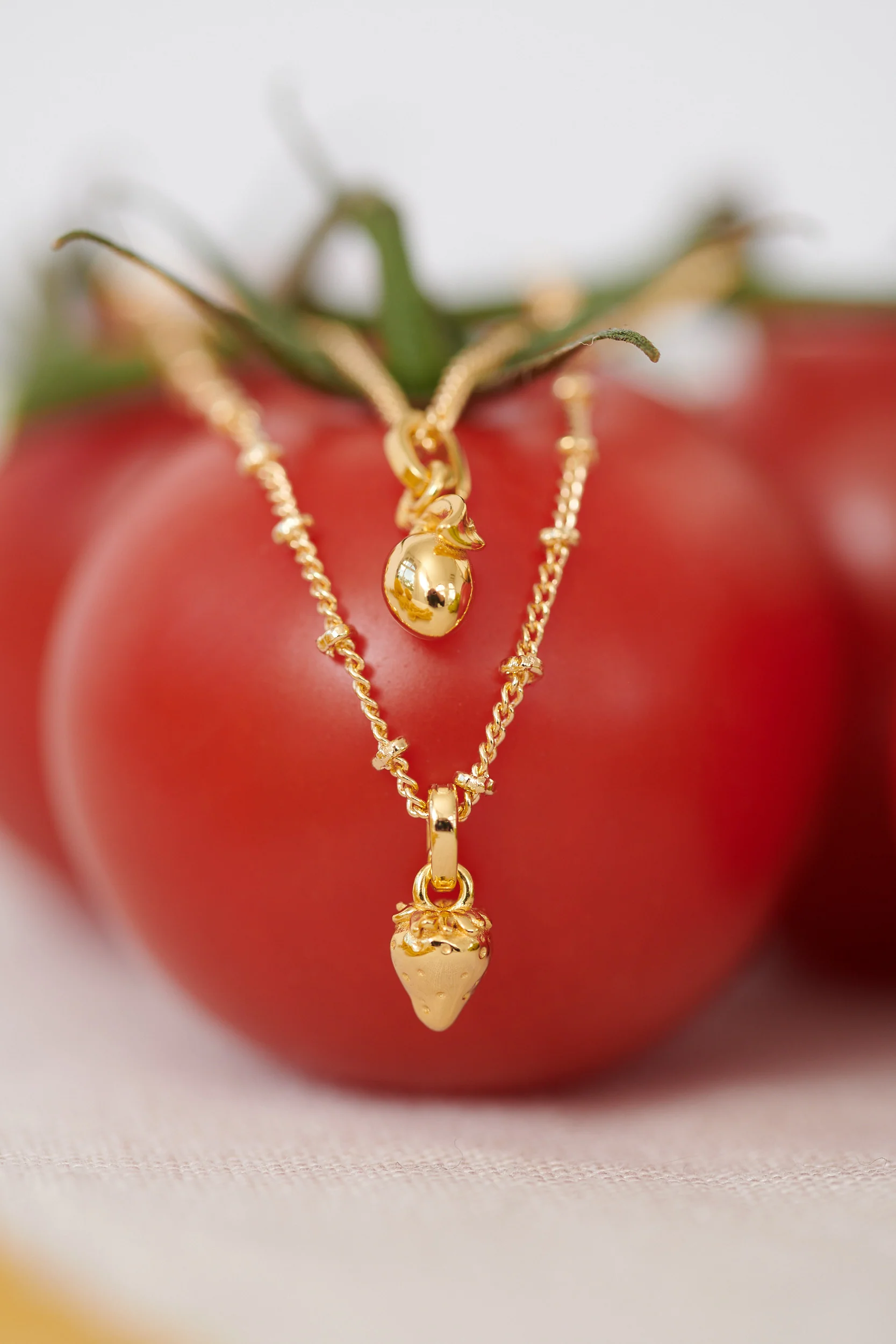 Strawberry Pendant Charm - Image 4