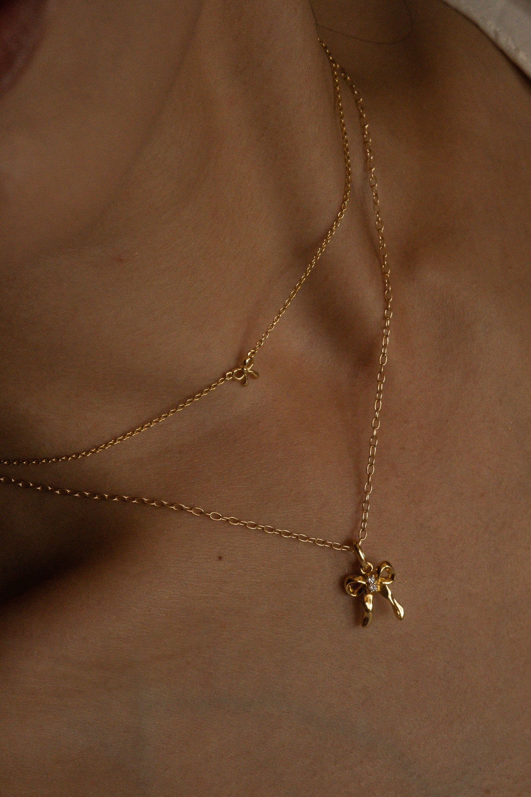 Take A Bow Pendant Necklace - Image 11