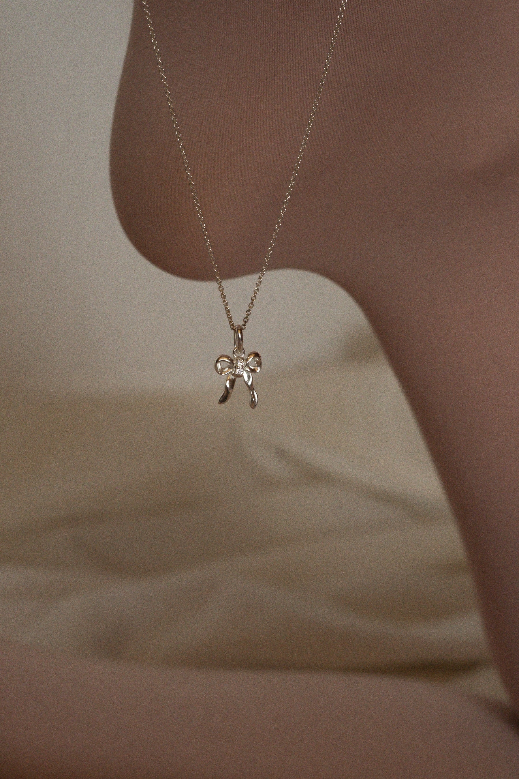 Take A Bow Pendant - Sterling Silver - Image 5