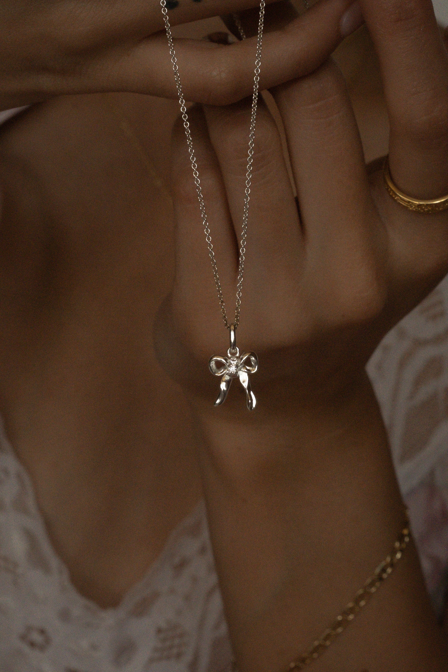 Take A Bow Pendant - Sterling Silver - Image 7