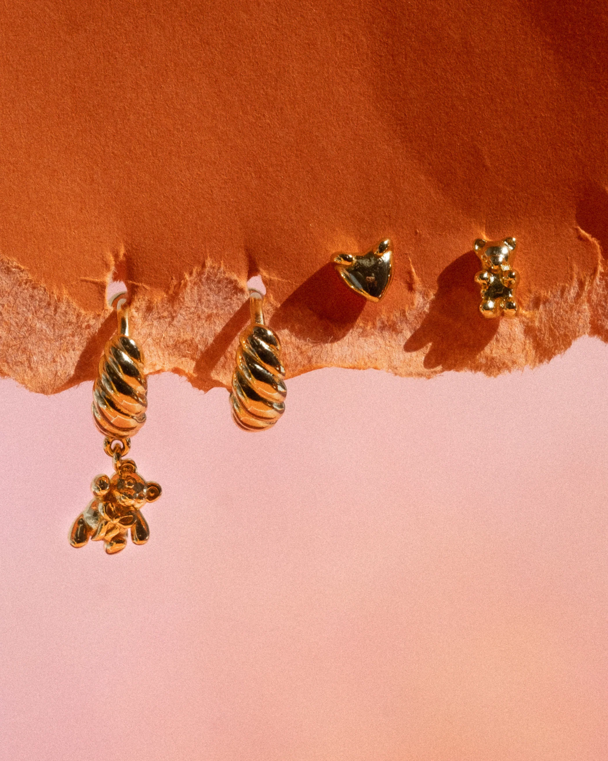 Teddy Bear Earrings Set - Image 3