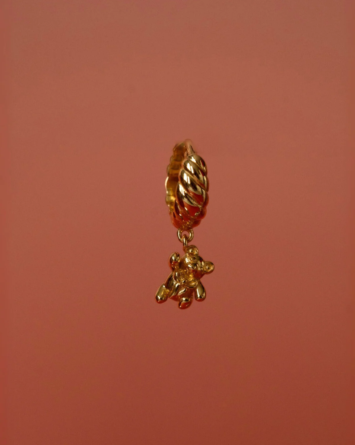 Teddy Bear Single Hoop - Image 3