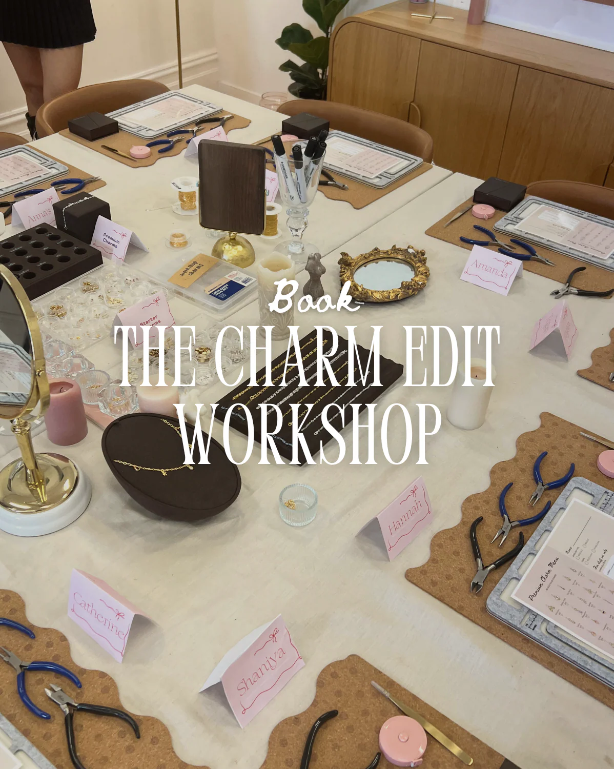 The Charm Edit: Jewellery Making Workshop Booking