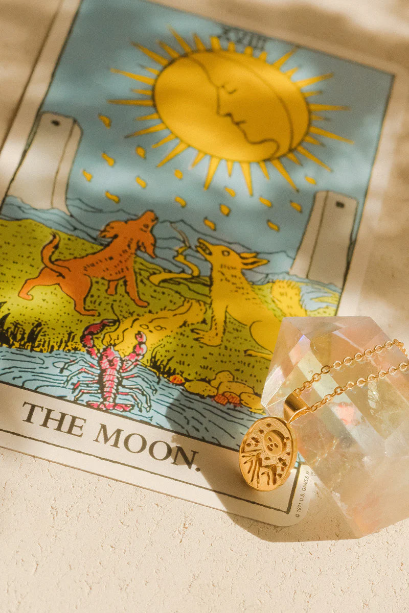 The Moon Tarot Necklace - Image 5