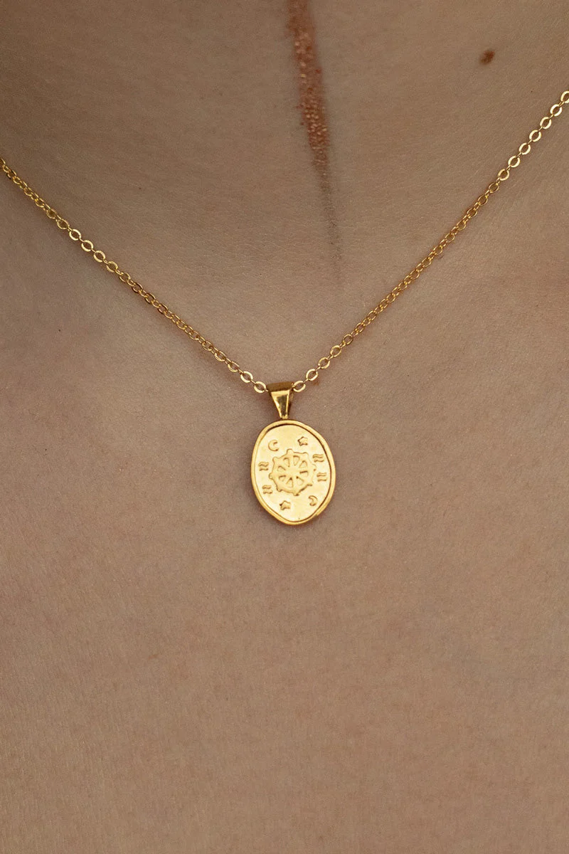 The Wheel of Fortune Tarot Necklace - Image 3