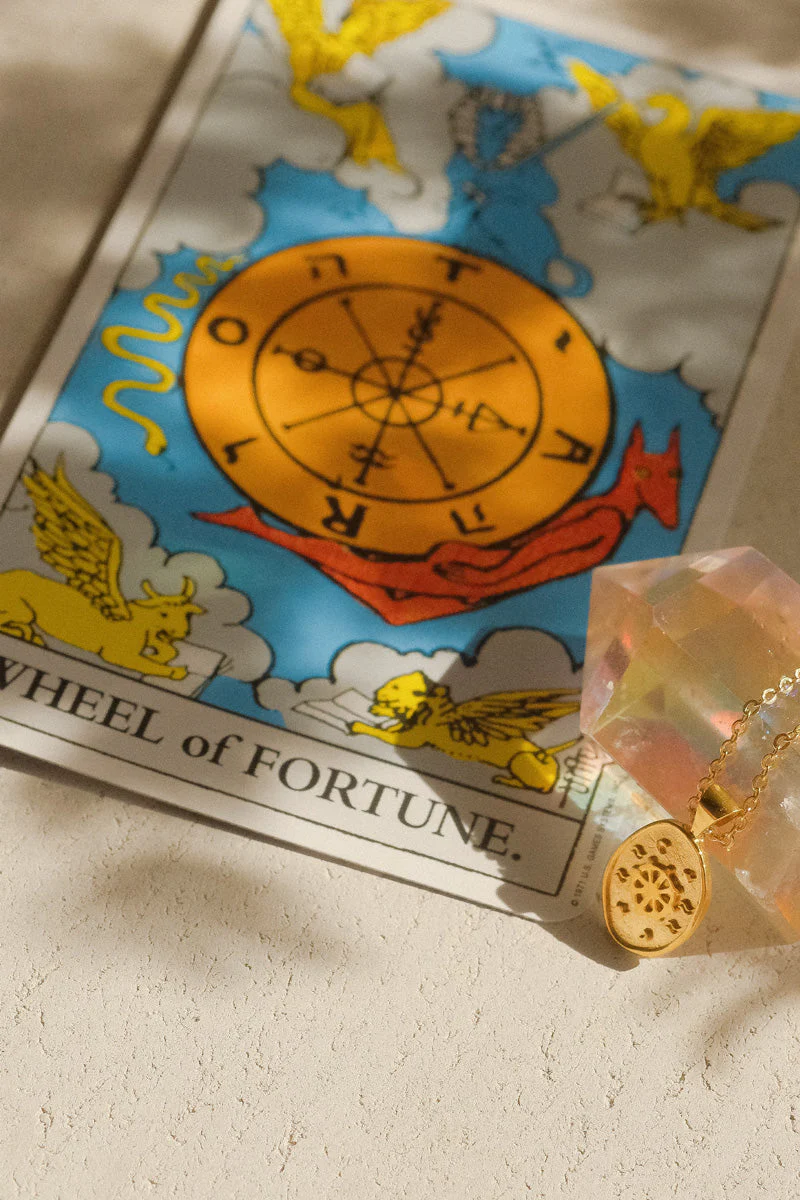 The Wheel of Fortune Tarot Necklace - Image 4