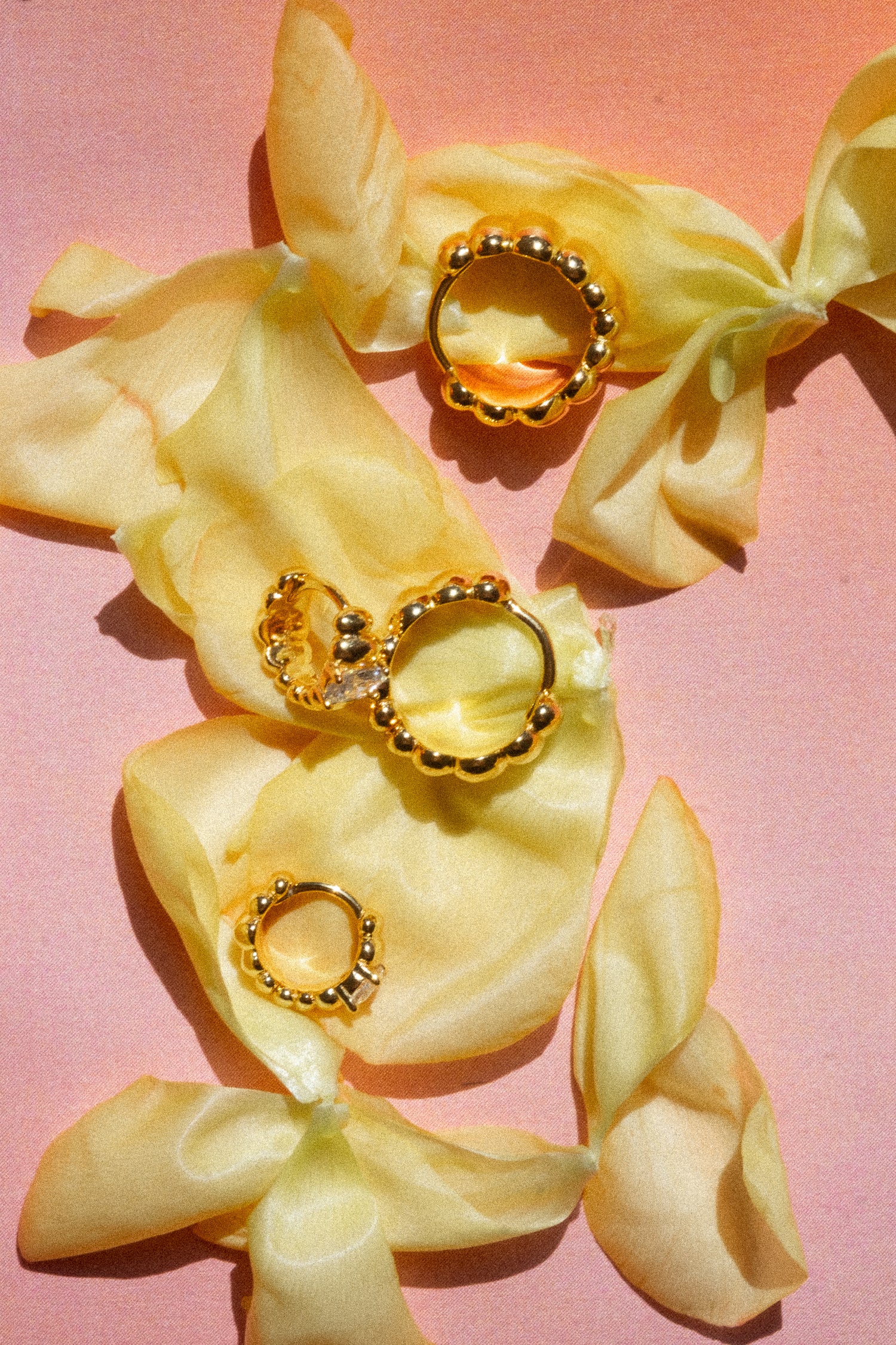 Toggle Ribbed Hoops Set - Image 5