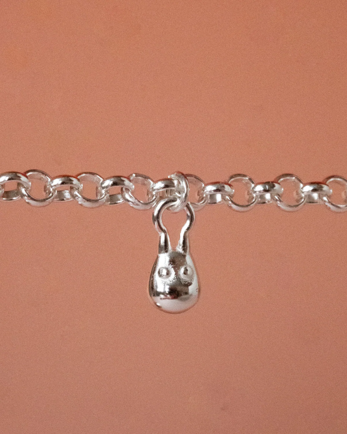 Totoro Charm - Sterling Silver - Image 5