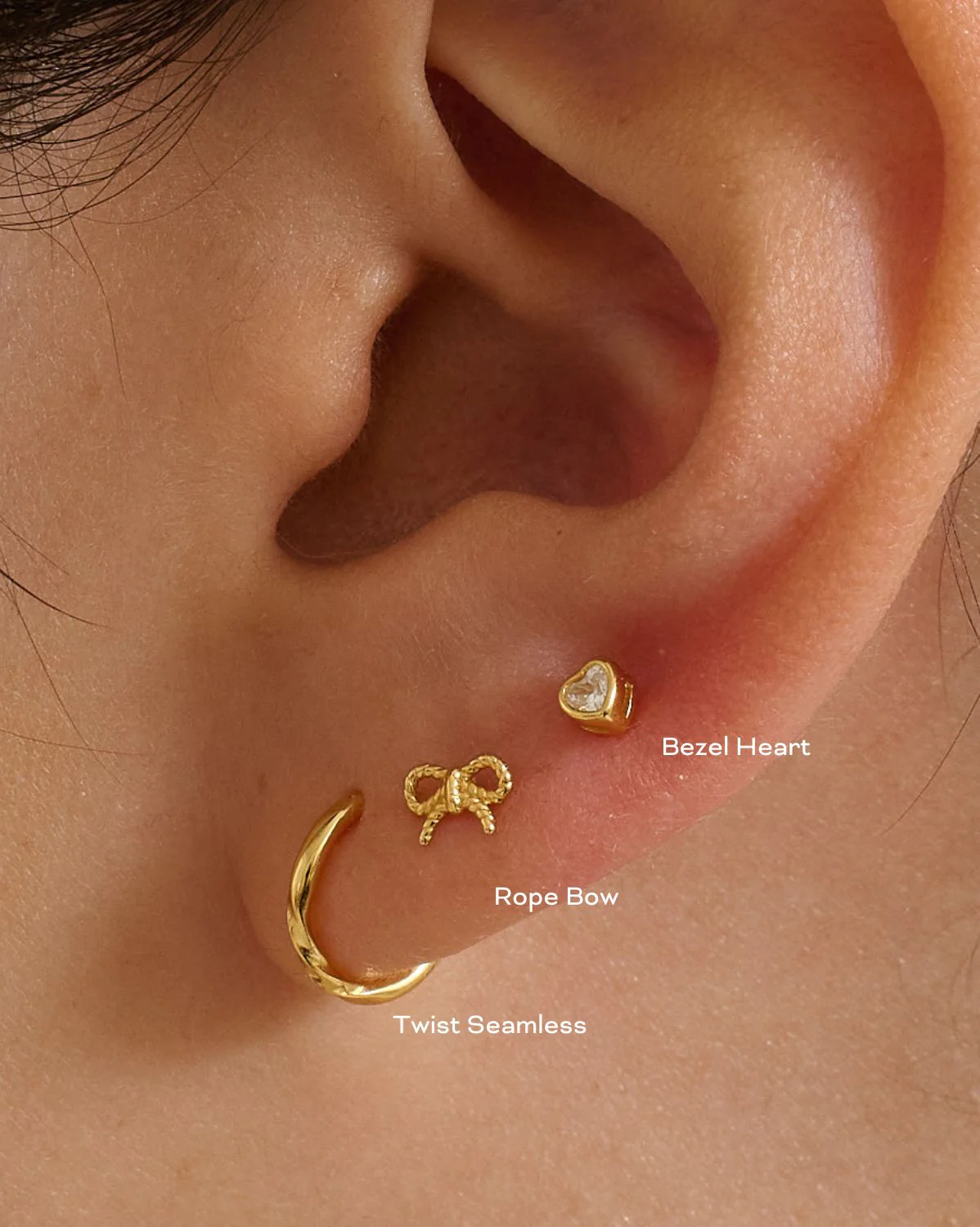 Twist Seamless Clicker - Sterling Silver - Image 3