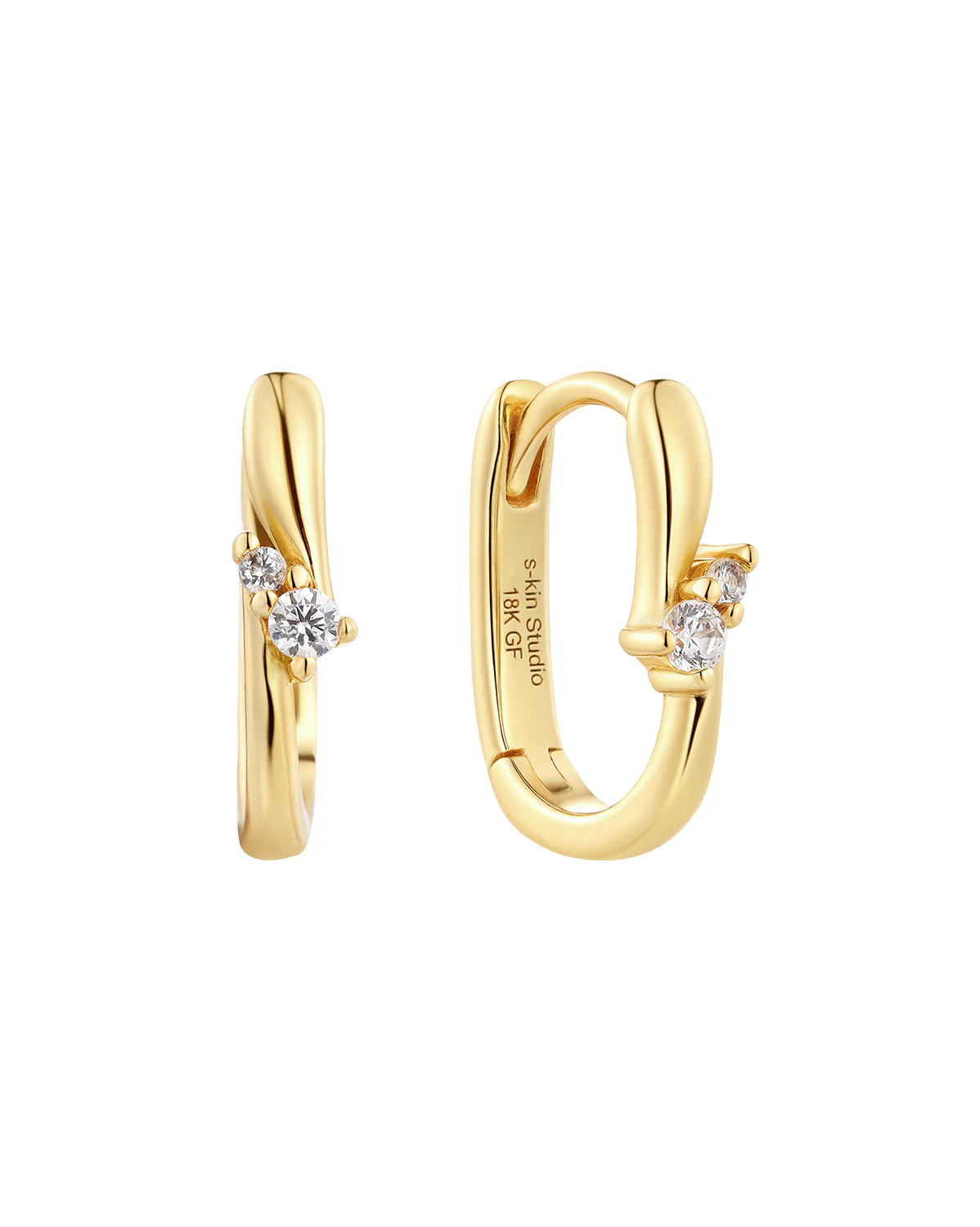 Valerie U-Shaped Hoops