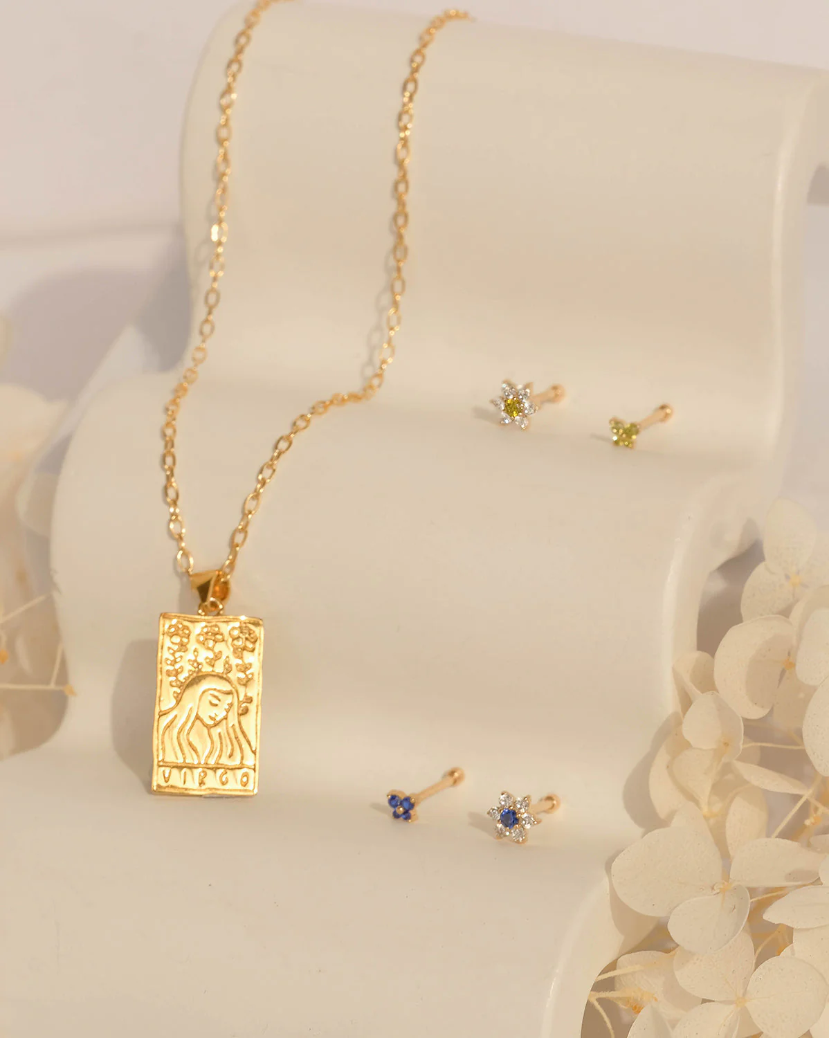 Virgo Zodiac Necklace - Image 3