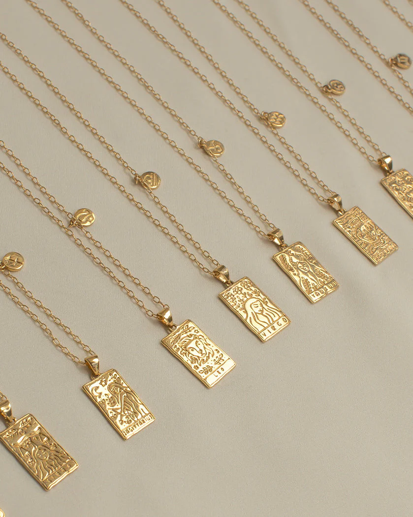Virgo Zodiac Necklace - Image 5