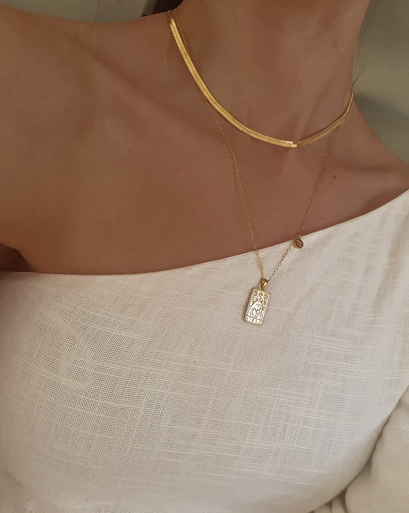 Virgo Zodiac Necklace - Image 6