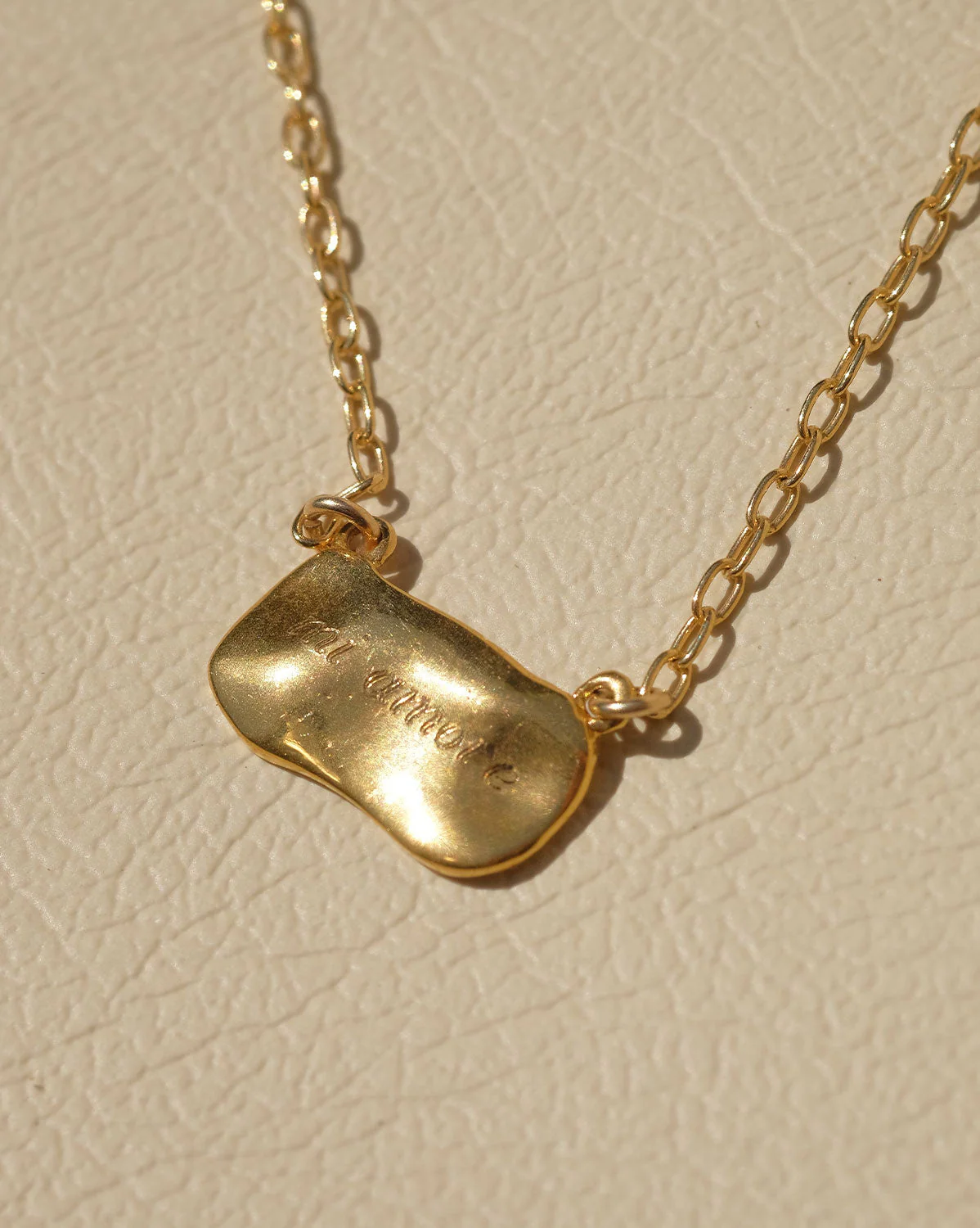 Wave Engravable Necklace - Image 7