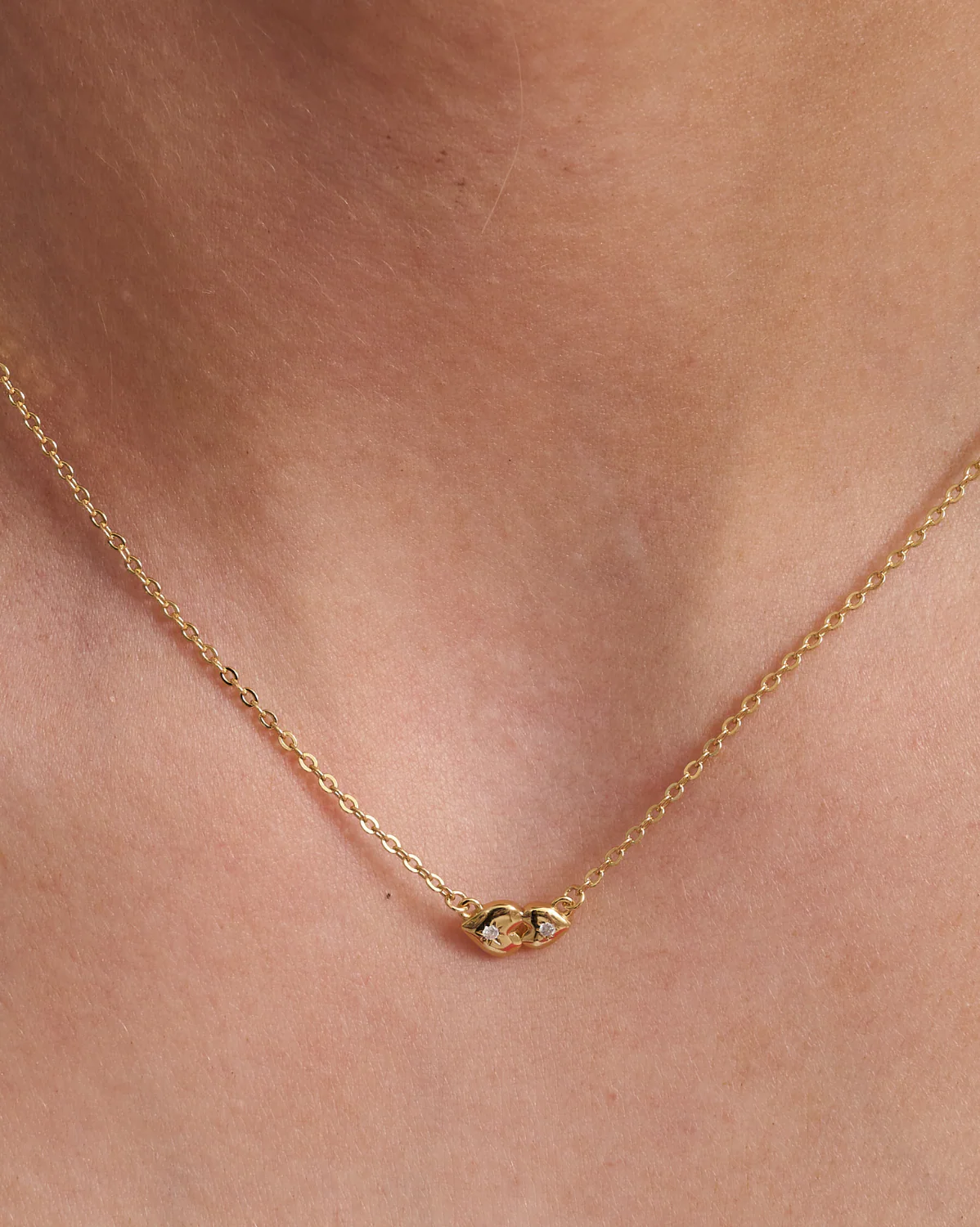 You And Me Dainty Hearts Necklace - Image 5